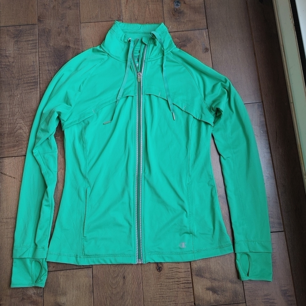 Champion Activewear jacket‎ green size Small